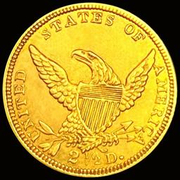 1838-C $2.50 Gold Quarter Eagle CHOICE AU
