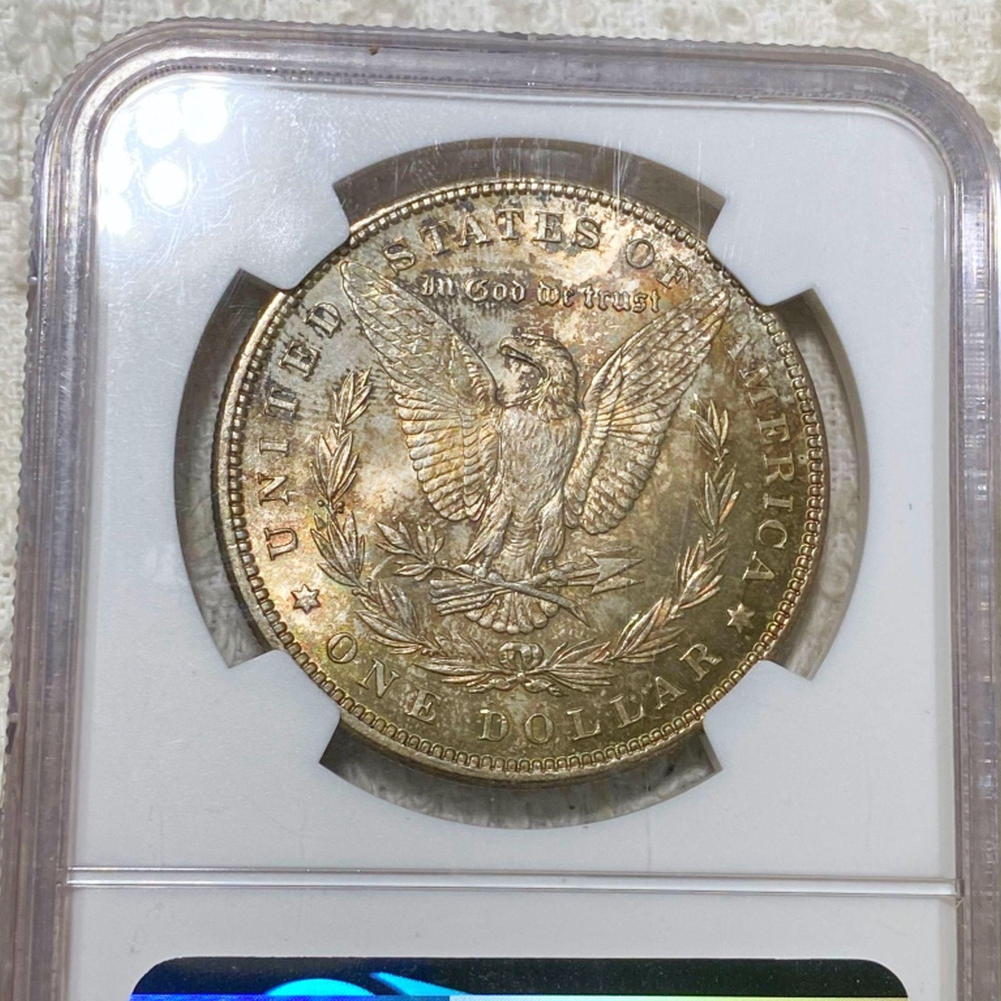 1898 Morgan Silver Dollar NGC - MS65