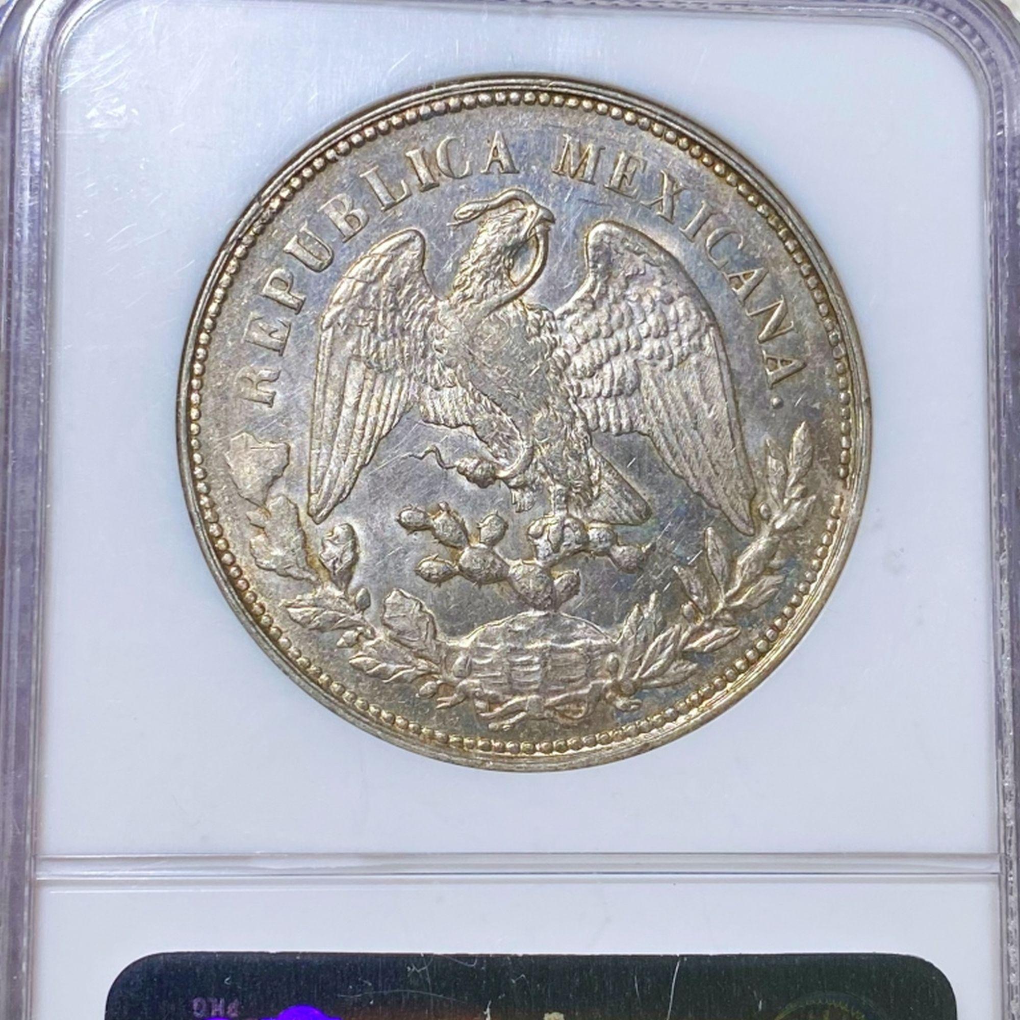1903 Mexican Silver 8 Reales NGC - AU58