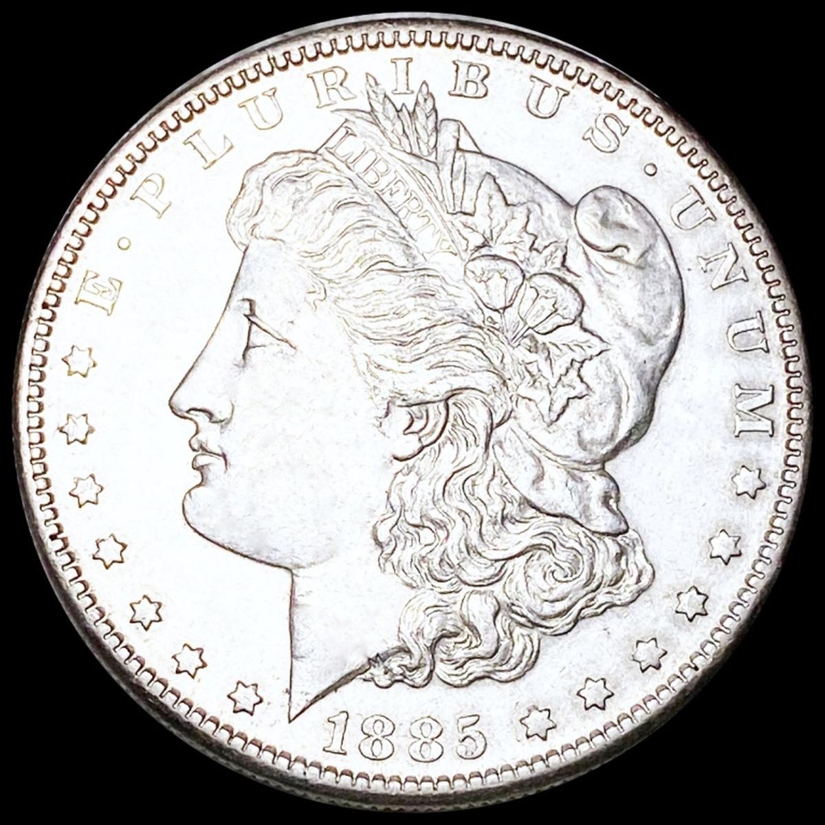 1885-S Morgan Silver Dollar UNCIRCULATED