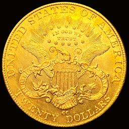 1891-CC $20 Gold Double Eagle CHOICE BU