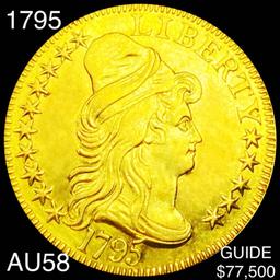 1795 $5 Gold Half Eagle CHOICE AU