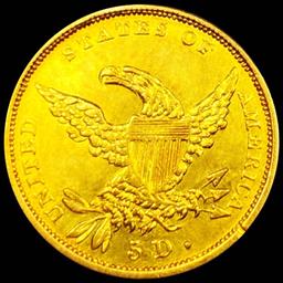 1834 $5 Gold Half Eagle UNCIRCULATED