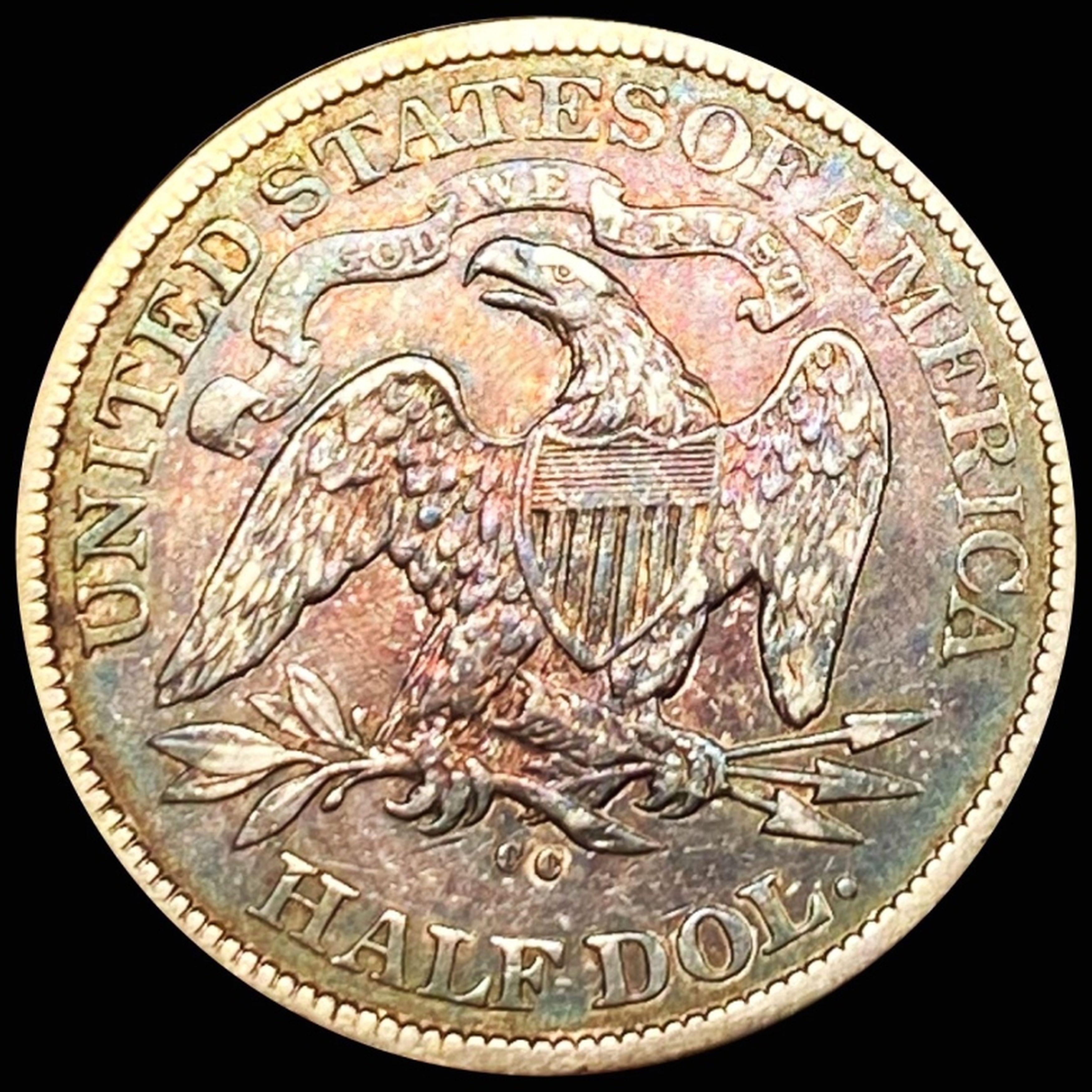 1878-CC Seated Half Dollar CHOICE AU