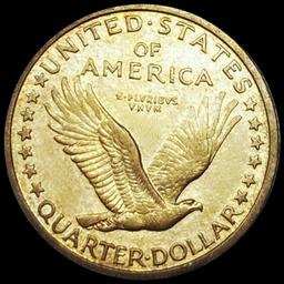 1916 Standing Liberty Quarter CHOICE AU