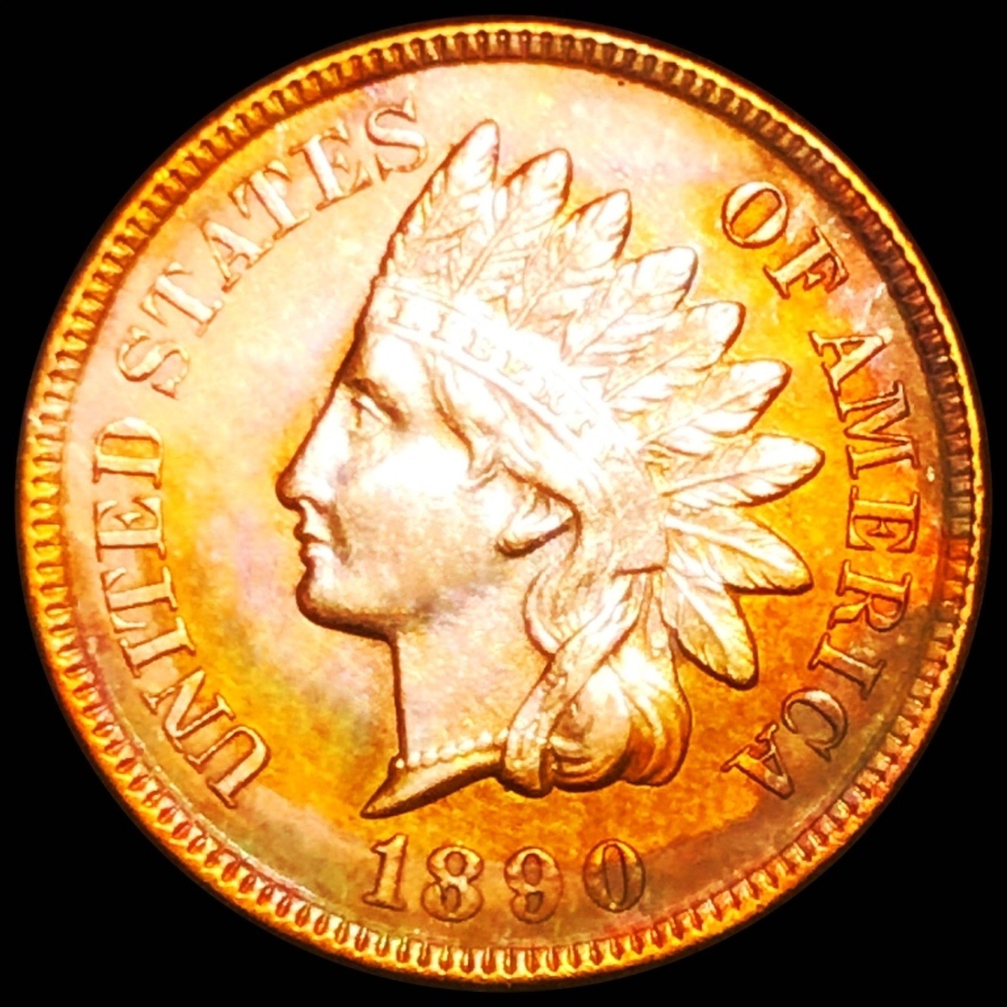 1890 Indian Head Penny UNCIRCULATED