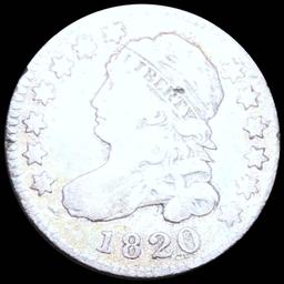 1820 Capped Bust Dime NICELY CIRCULATED