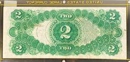 1917 US $2 Red Seal Bill UNCIRCULATED