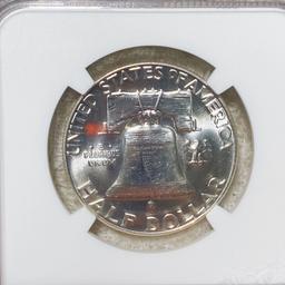 1950 Franklin Half Dollar NGC - PF63