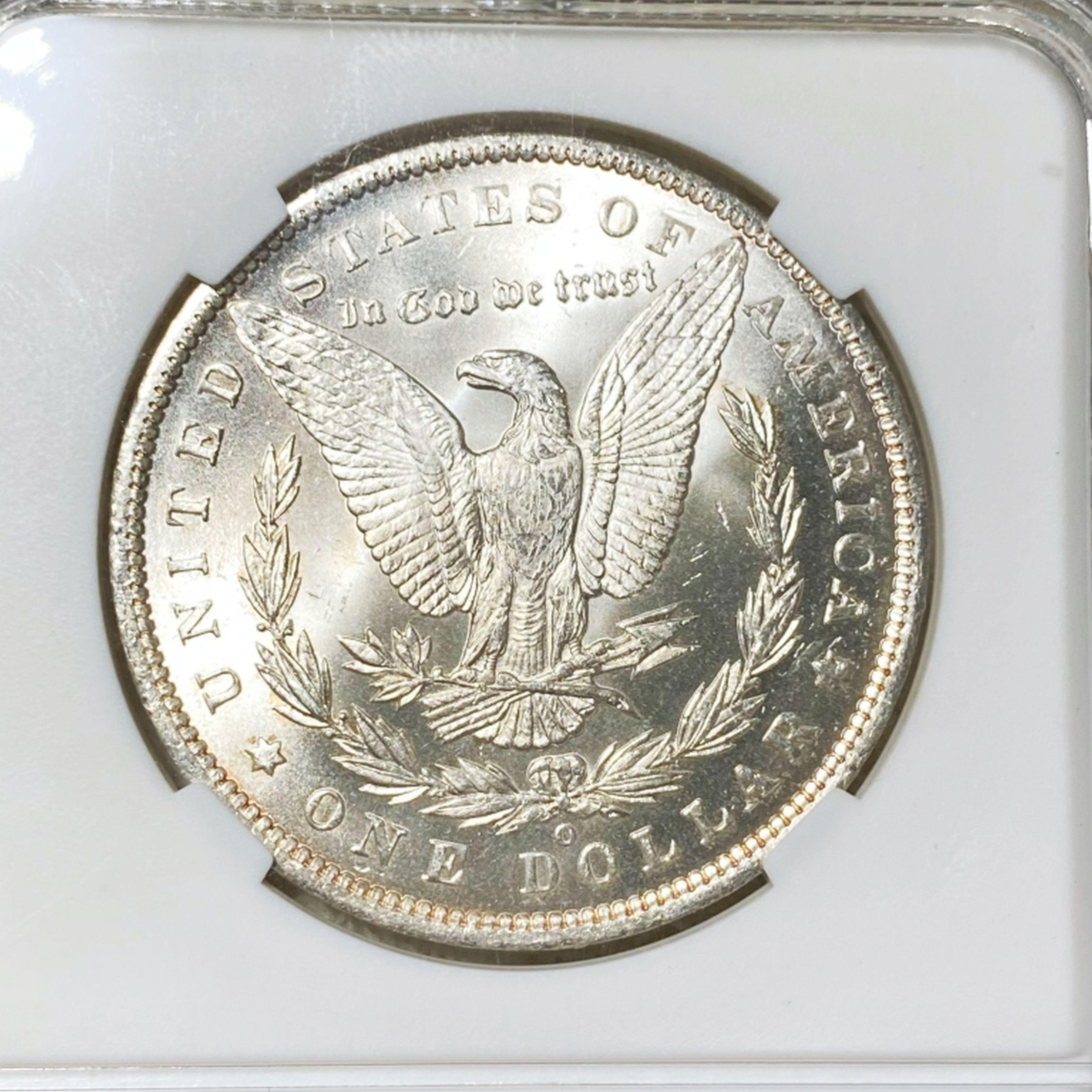 1890-O Morgan Silver Dollar PGA - MS64