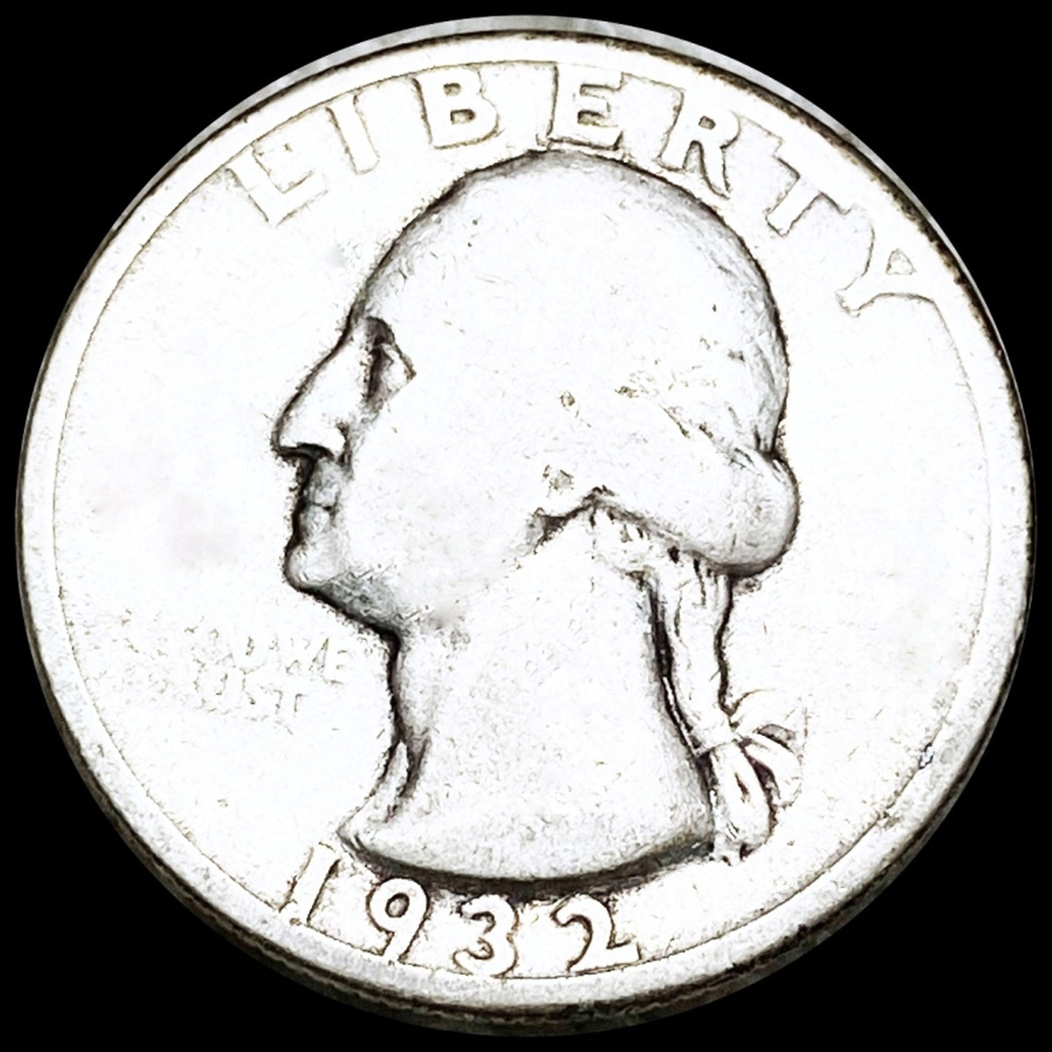 1932-D Washington Silver Quarter NICELY CIRCULATED