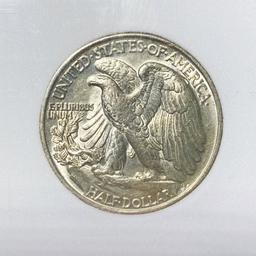 1943 Walking Half Dollar NNC - MS67