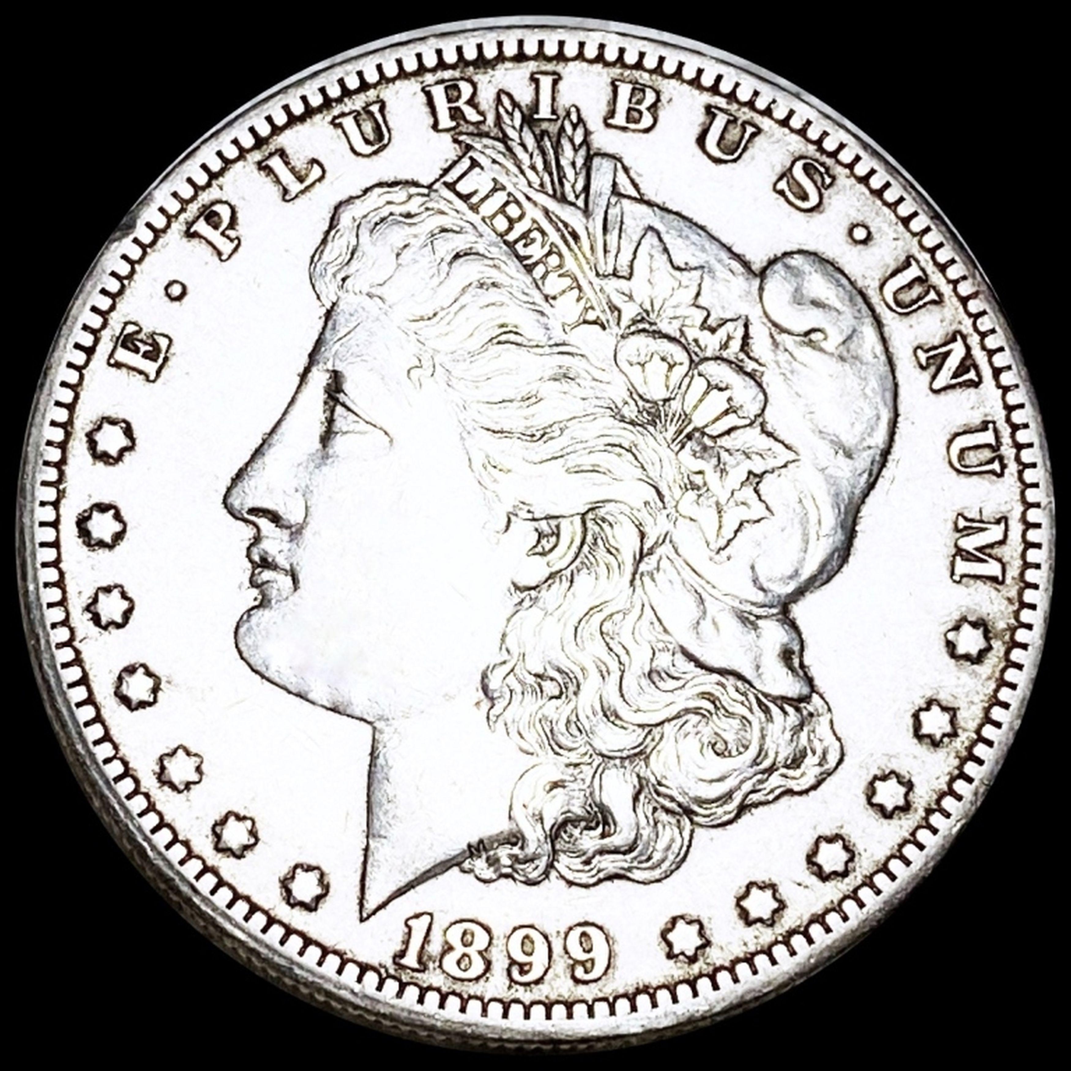 1899-O Morgan Silver Dollar NEARLY UNCIRCULATED