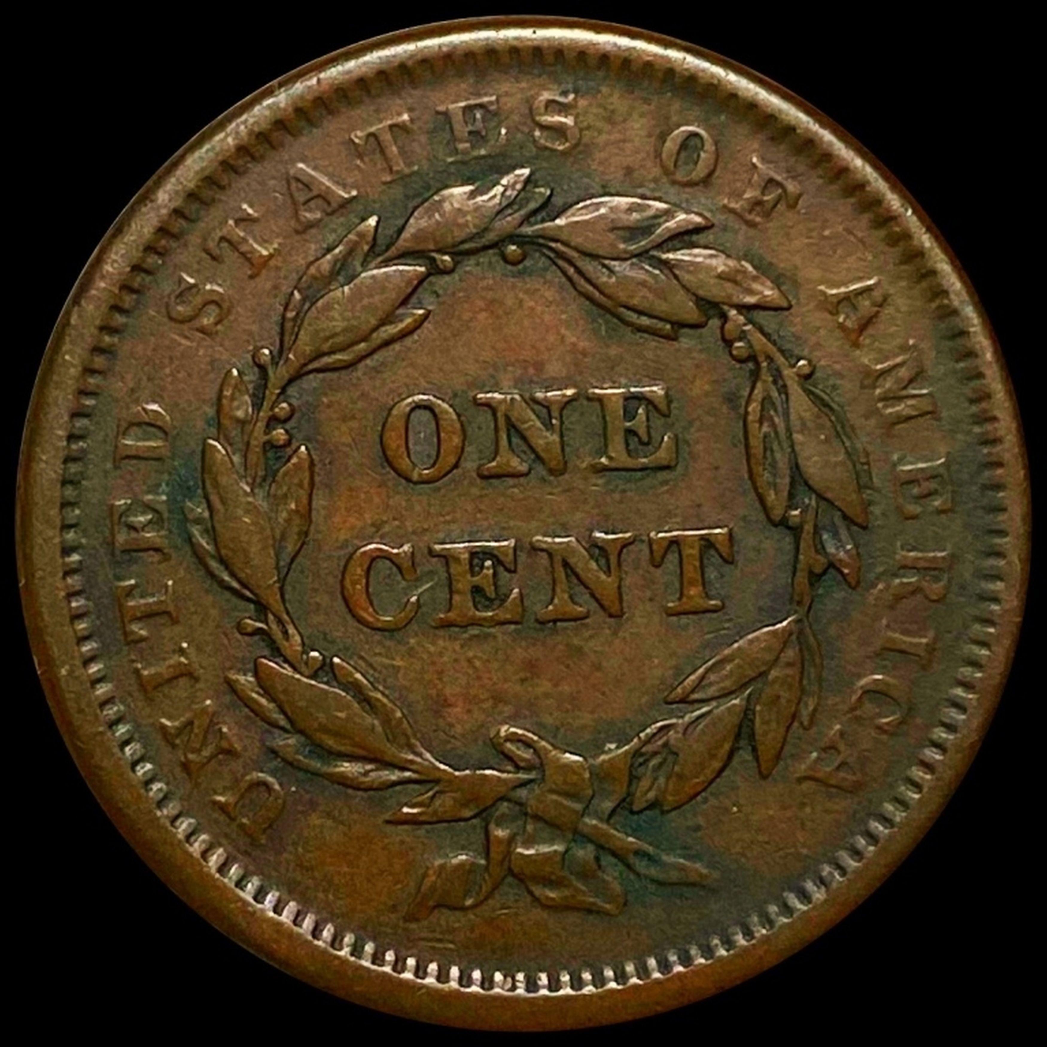 1839 Braided Hair Large Cent NEARLY UNC