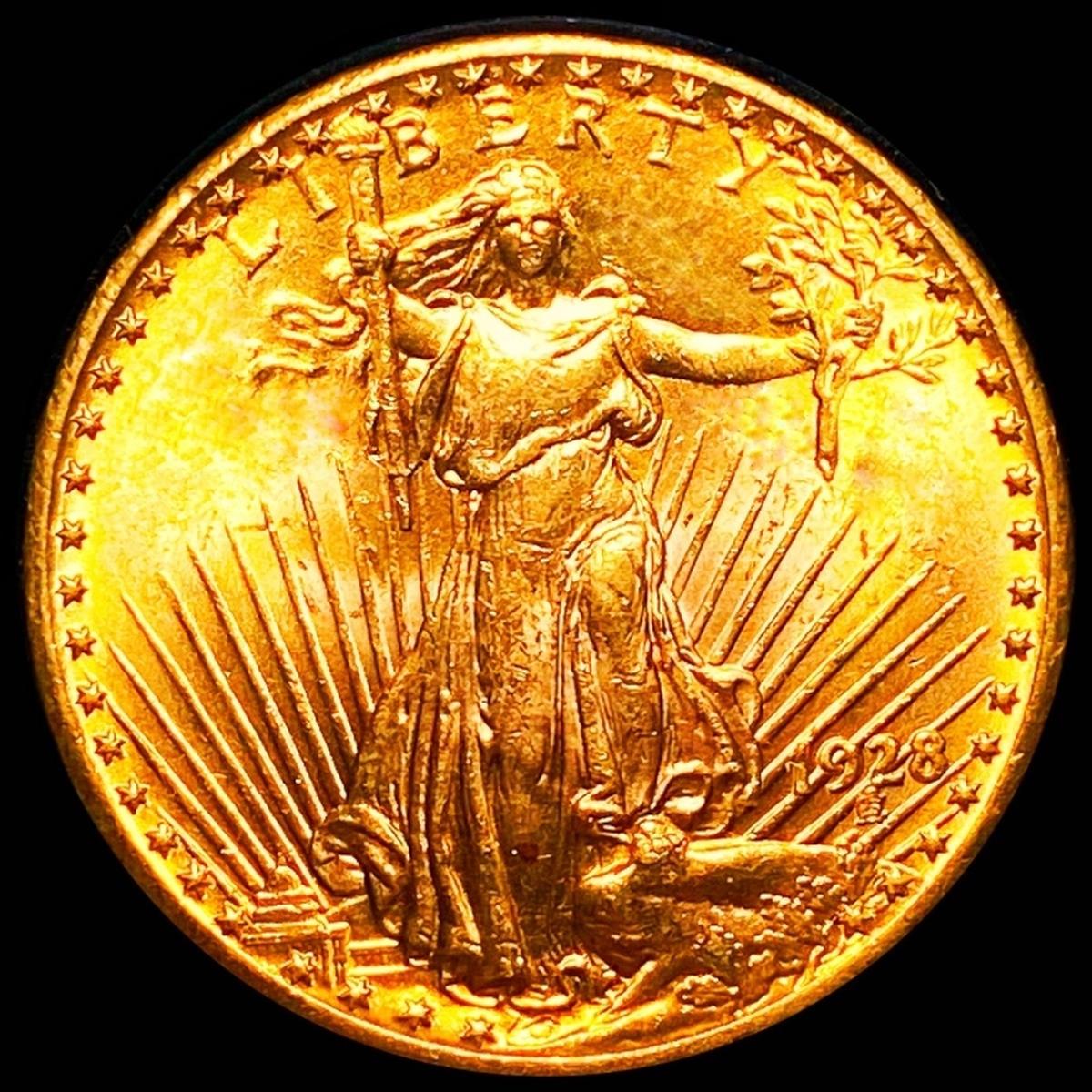 1928 $20 Gold Double Eagle UNCIRCULATED