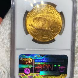 1924 $20 Gold Double Eagle NGC - MS62