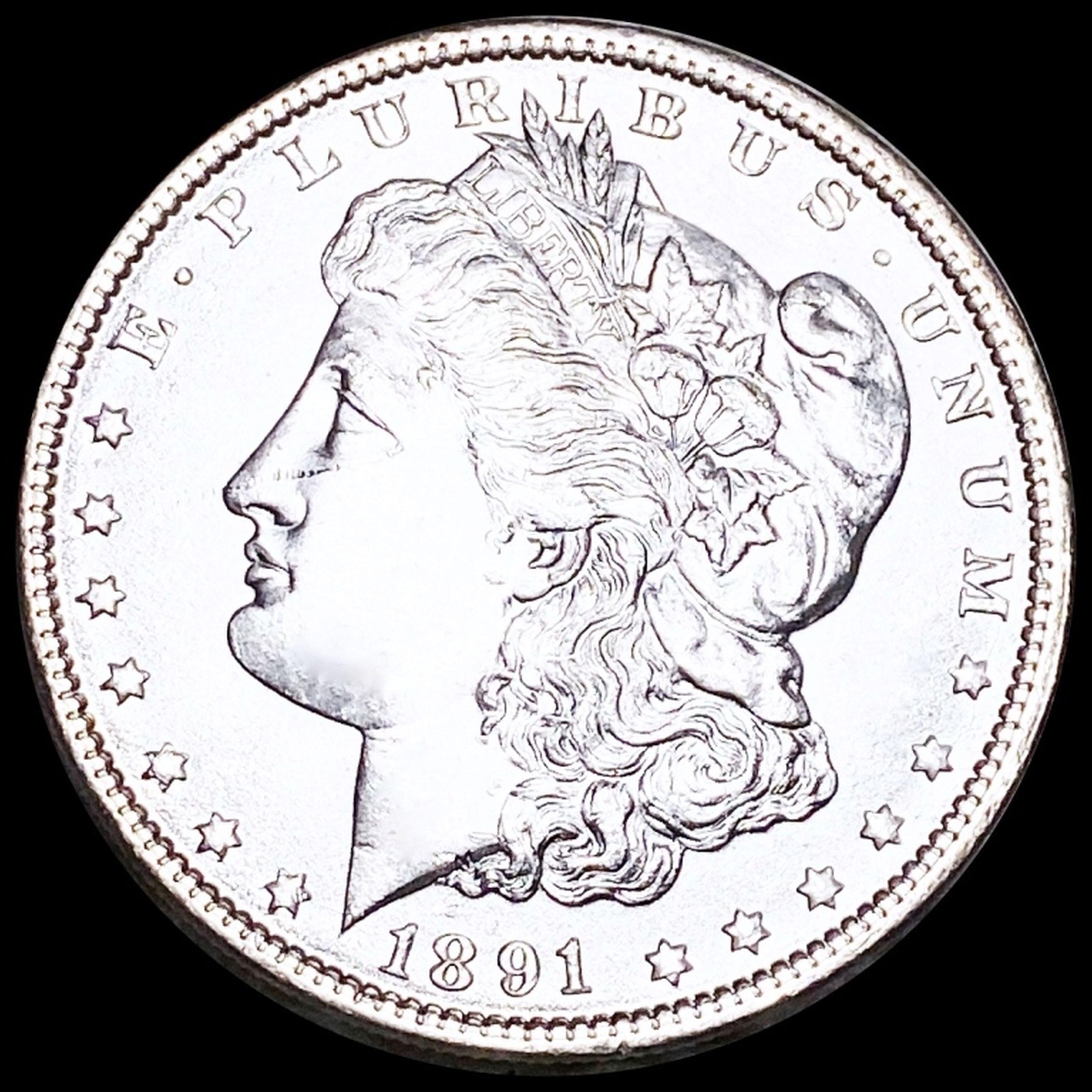 1891 Morgan Silver Dollar UNCIRCULATED