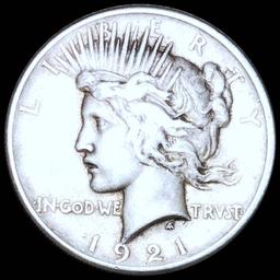 1921 Silver Peace Dollar LIGHTLY CIRCULATED