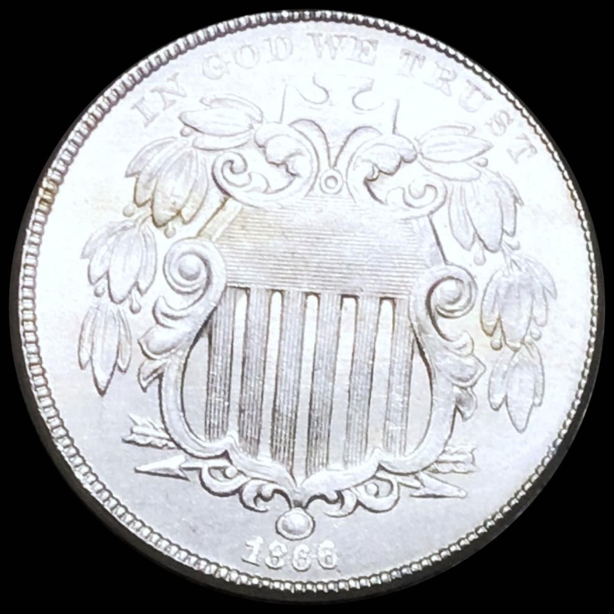 1866 Shield Nickel UNCIRCULATED