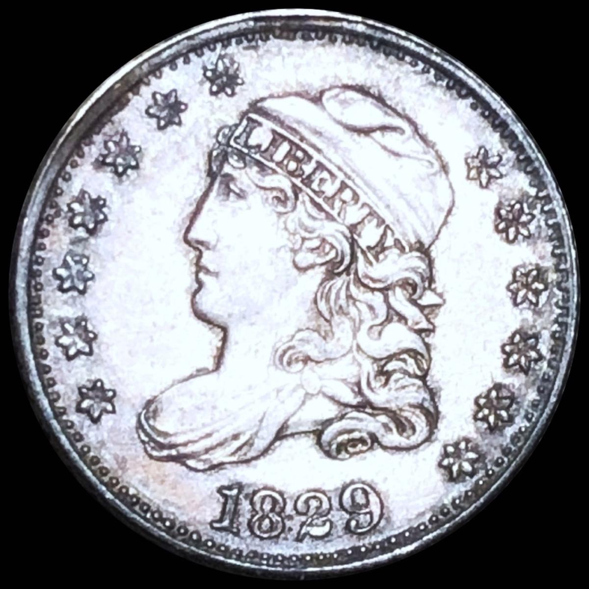 1829 Capped Bust Half Dime UNCIRCULATED