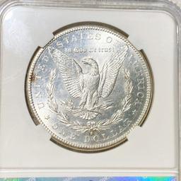 1890-S Morgan Silver Dollar PGA - MS 65 PL