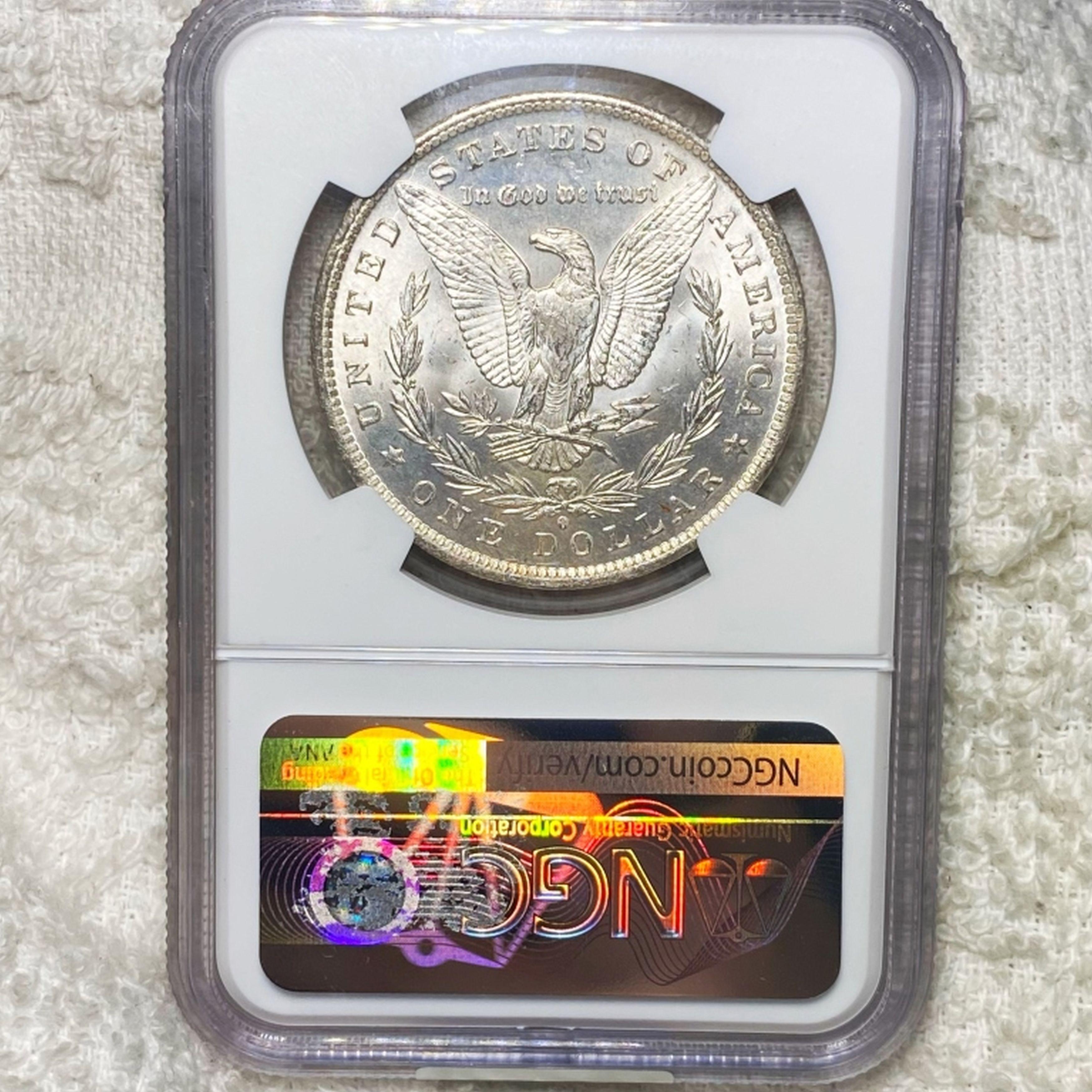 1884-O Morgan Silver Dollar NGC - MS63