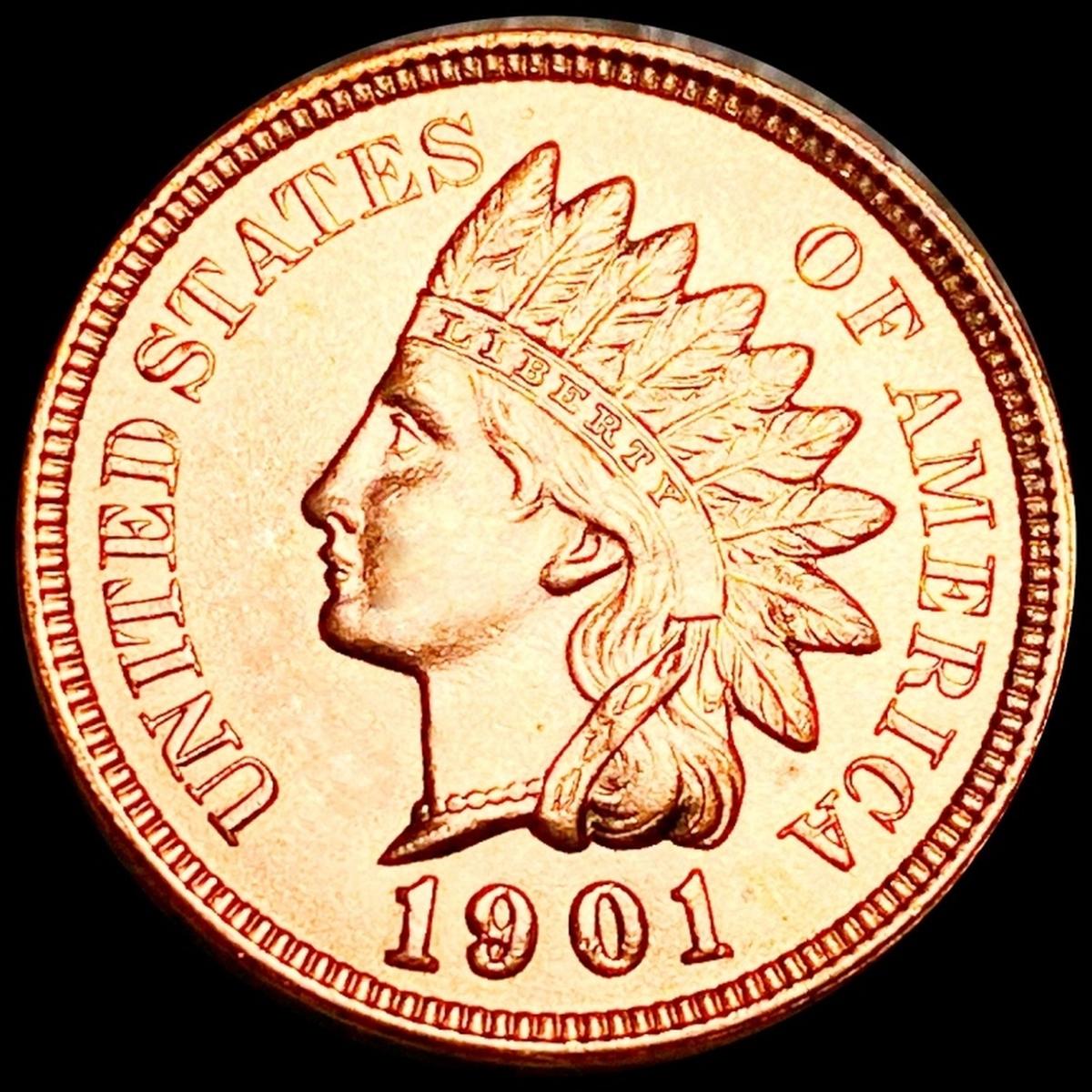 1901 Indian Head Penny UNCIRCULATED