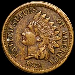 1860 Indian Head Penny LIGHTLY CIRCULATED