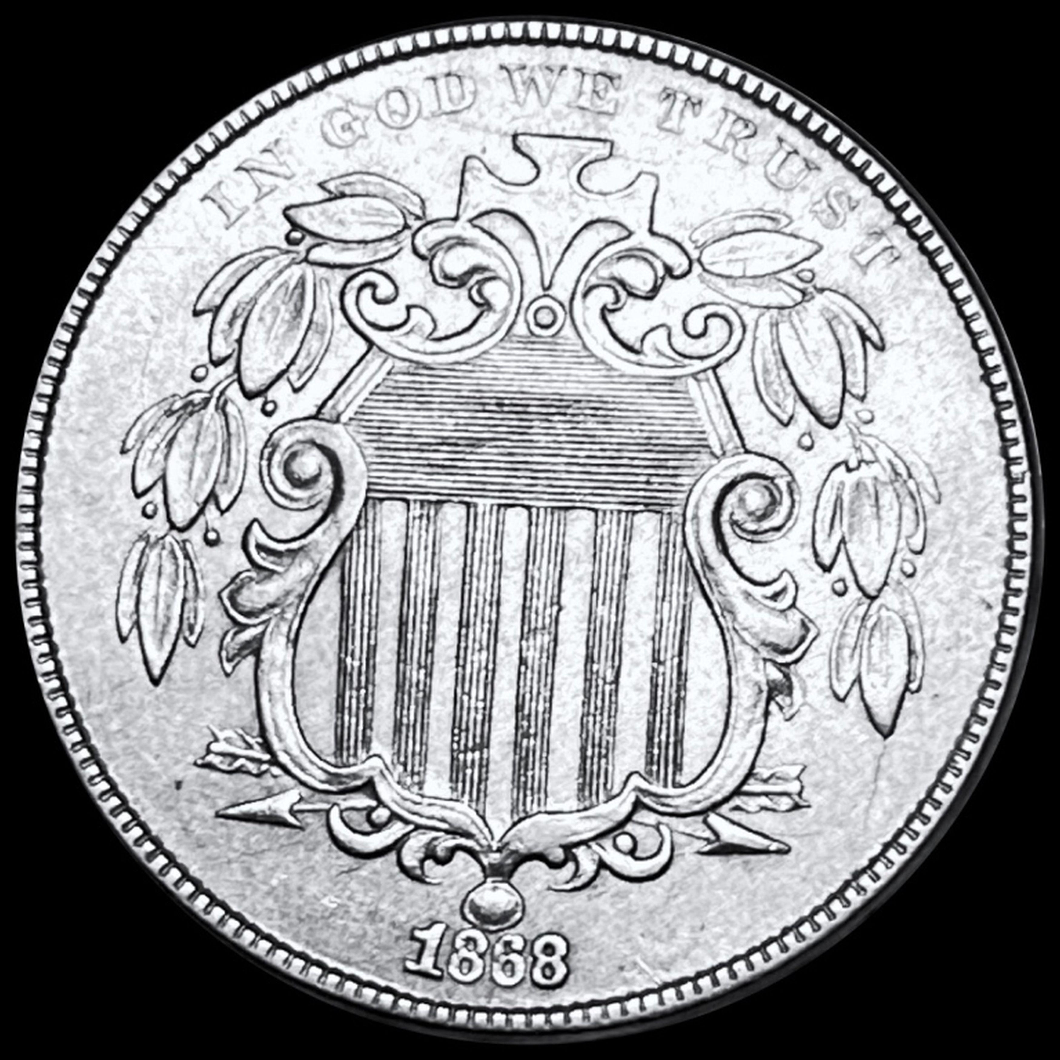 1868 Shield Nickel UNCIRCULATED