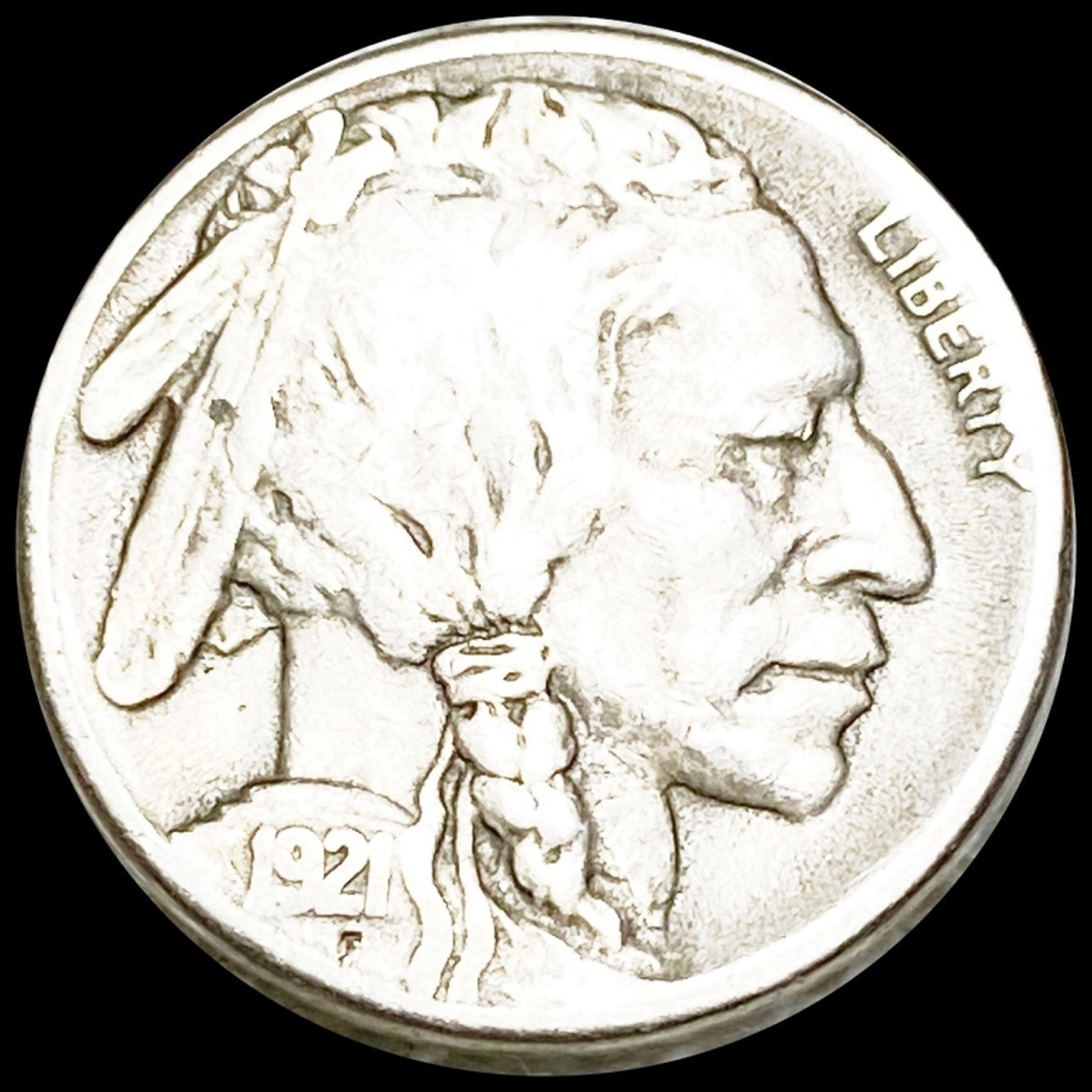 1921-S Buffalo Head Nickel NICELY CIRCULATED