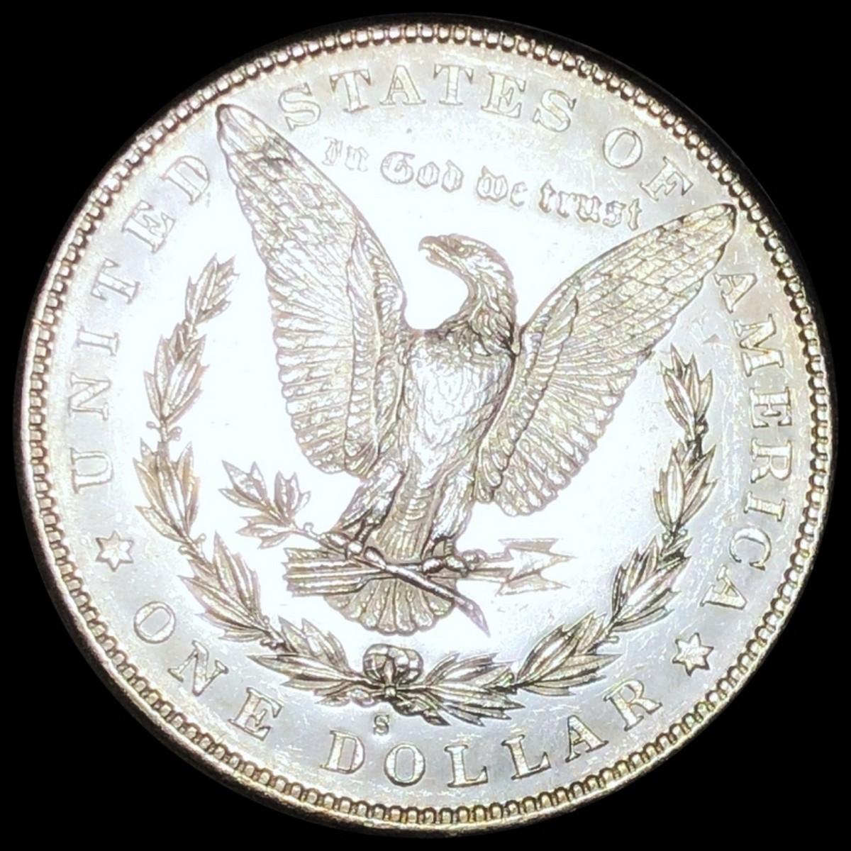 1889-S Morgan Silver Dollar CHOICE BU PL