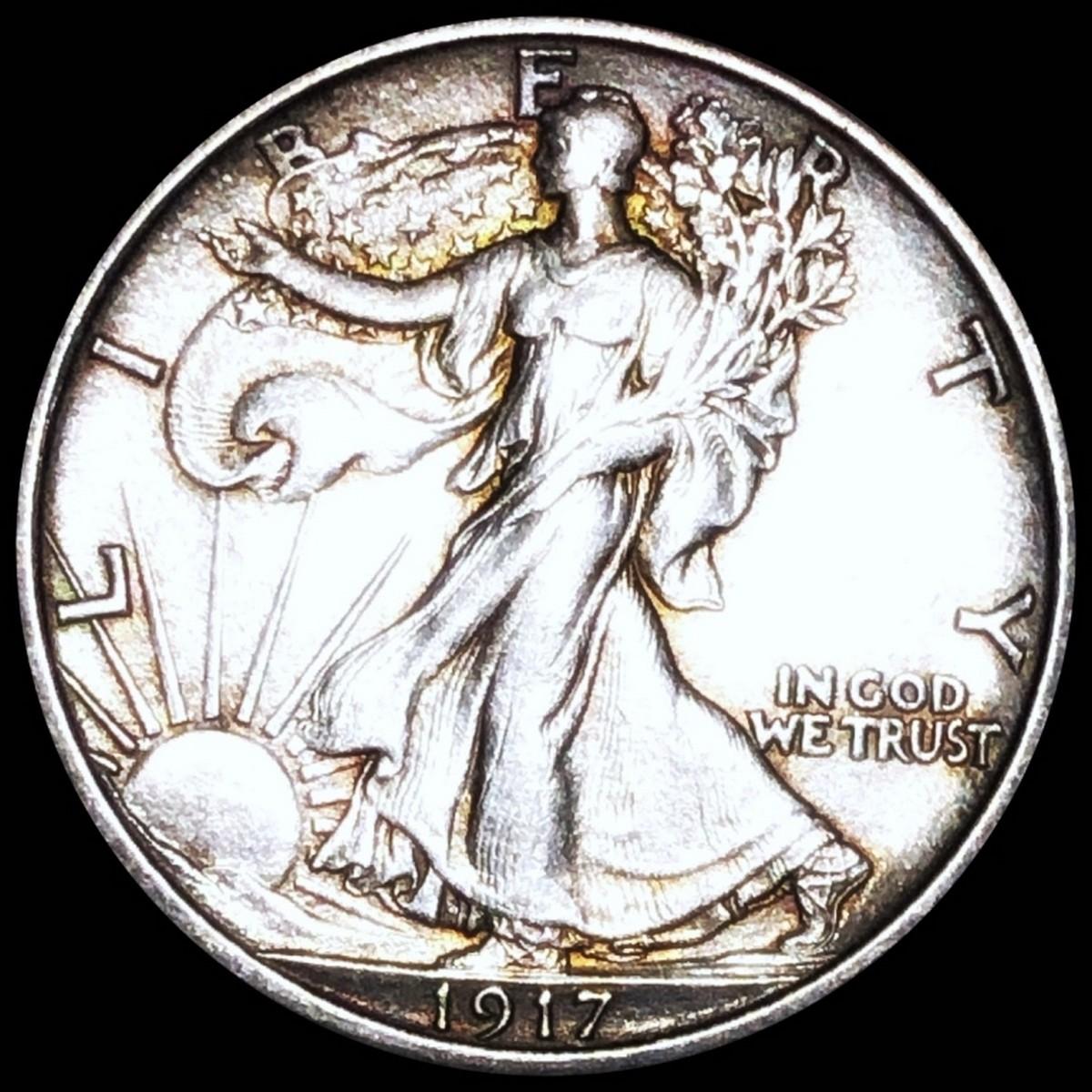 1917  Walking Half Dollar UNCIRCULATED