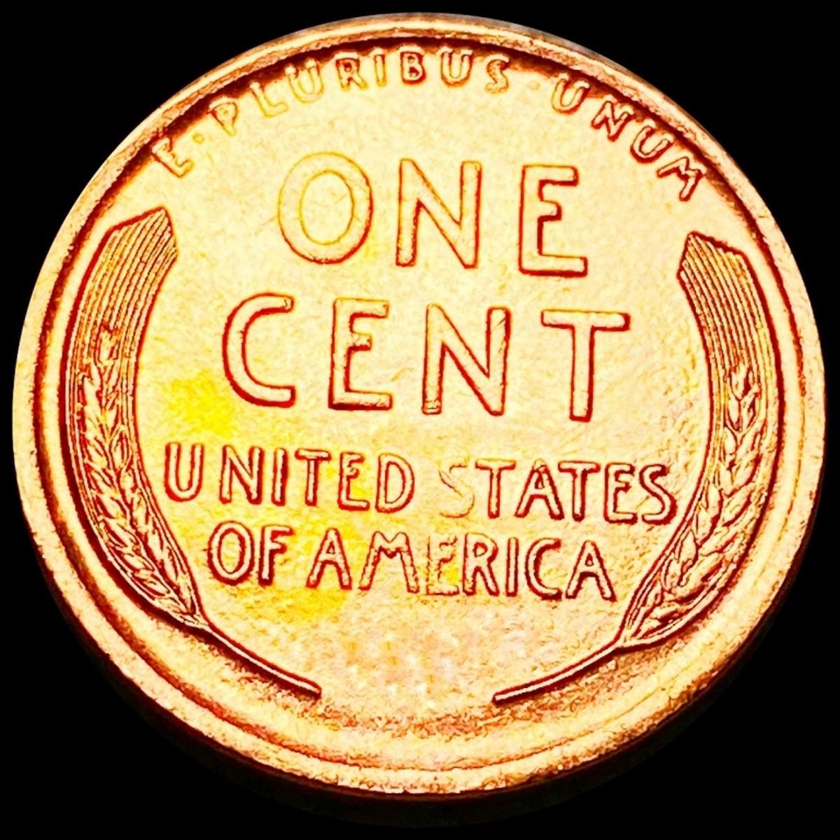 1915-D  Lincoln Wheat Penny UNC RED
