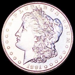 1891-S Morgan Silver Dollar UNCIRCULATED