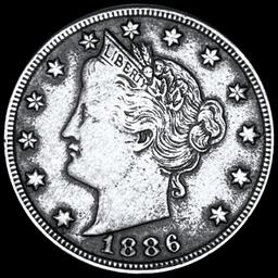 1886 Liberty Victory Nickel NICELY CIRCULATED