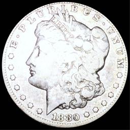 1880-CC REV 78 Morgan Silver Dollar LIGHT CIRC