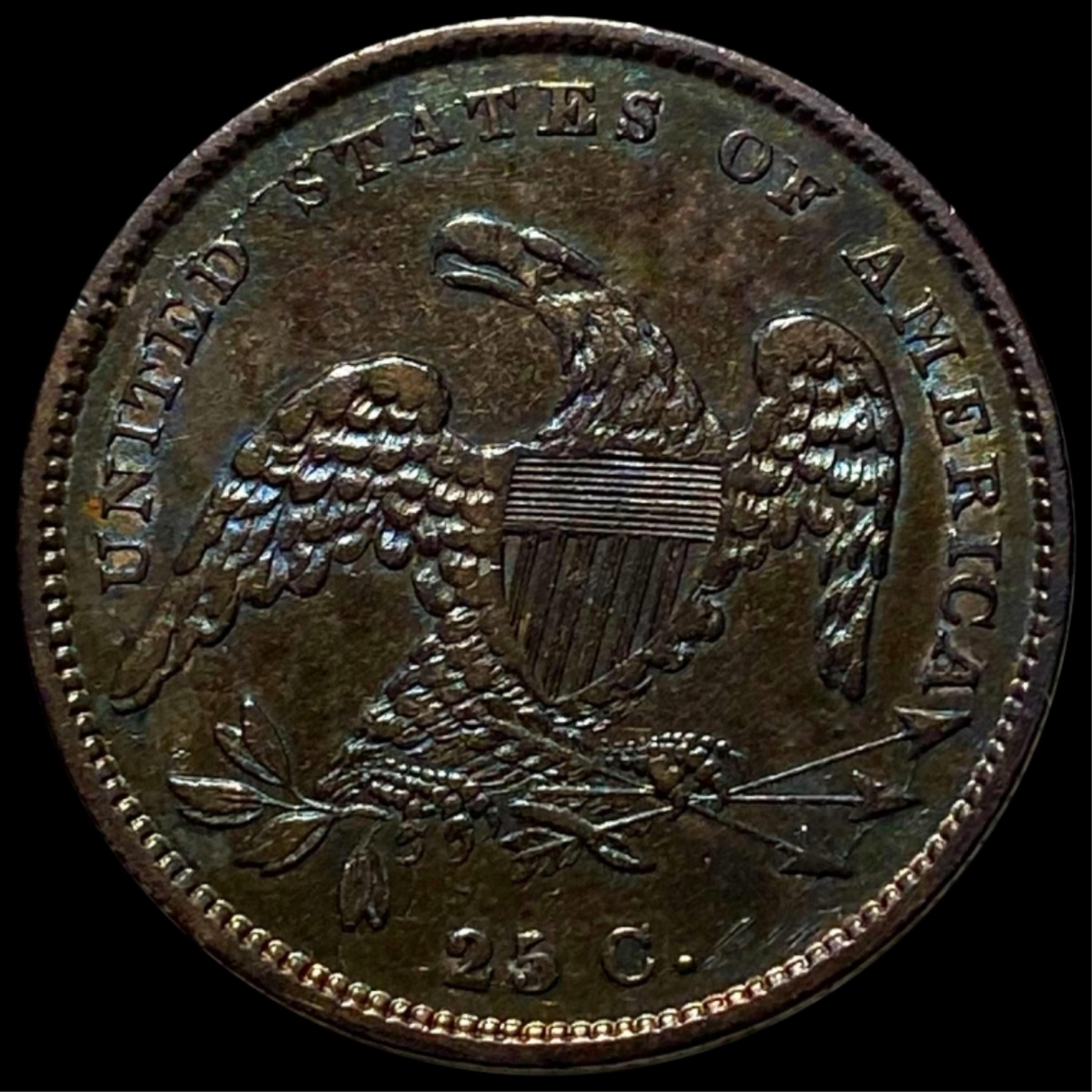 1831 Capped Bust Quarter NEARLY UNC