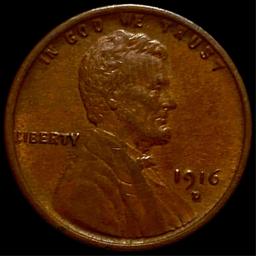 1916-D Lincoln Wheat Penny UNCIRCULATED