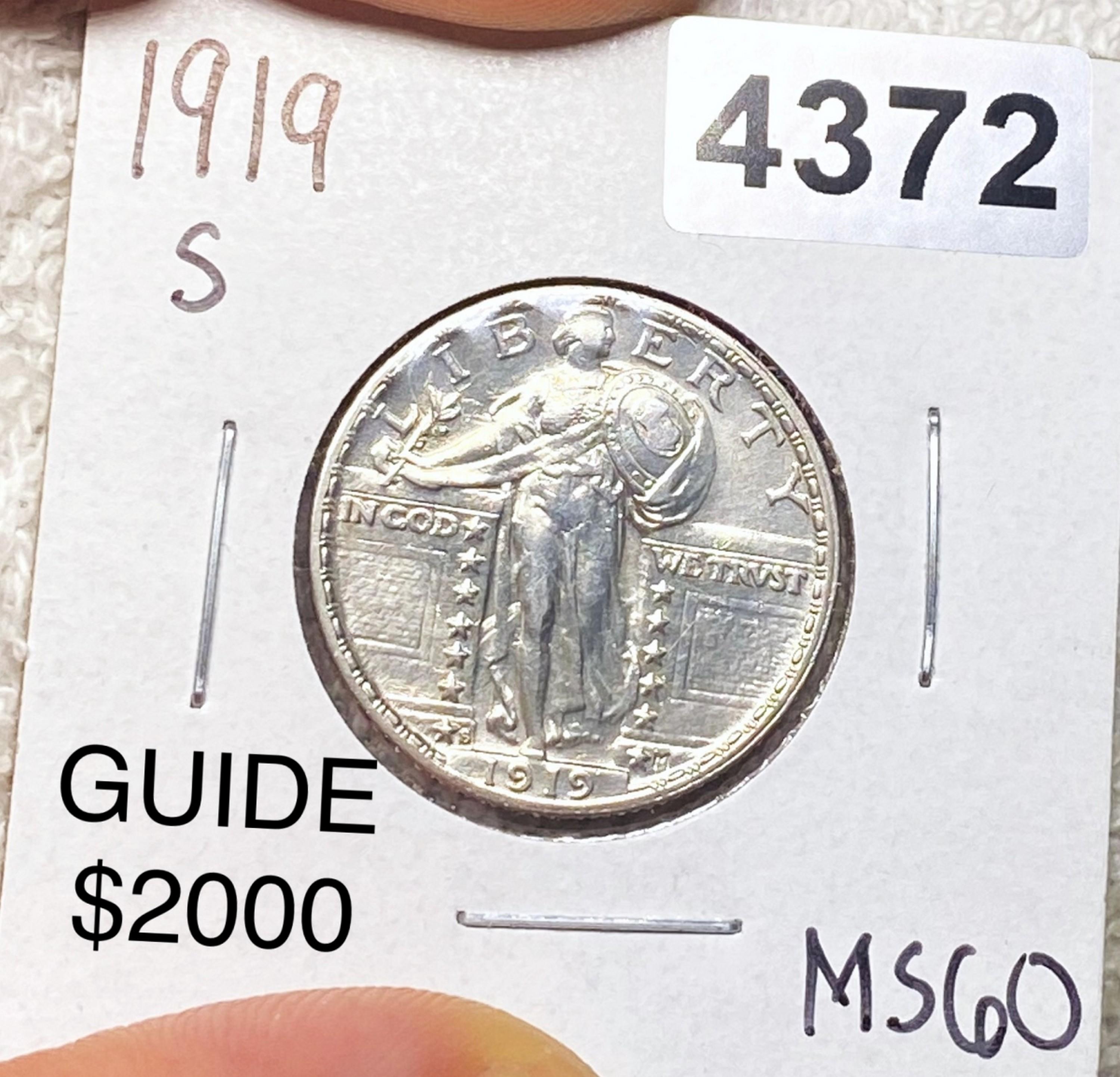 1919-S Standing LIberty Quarter UNCIRCULATED