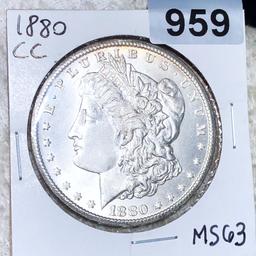 1880-CC Morgan Silver Dollar UNCIRCULATED