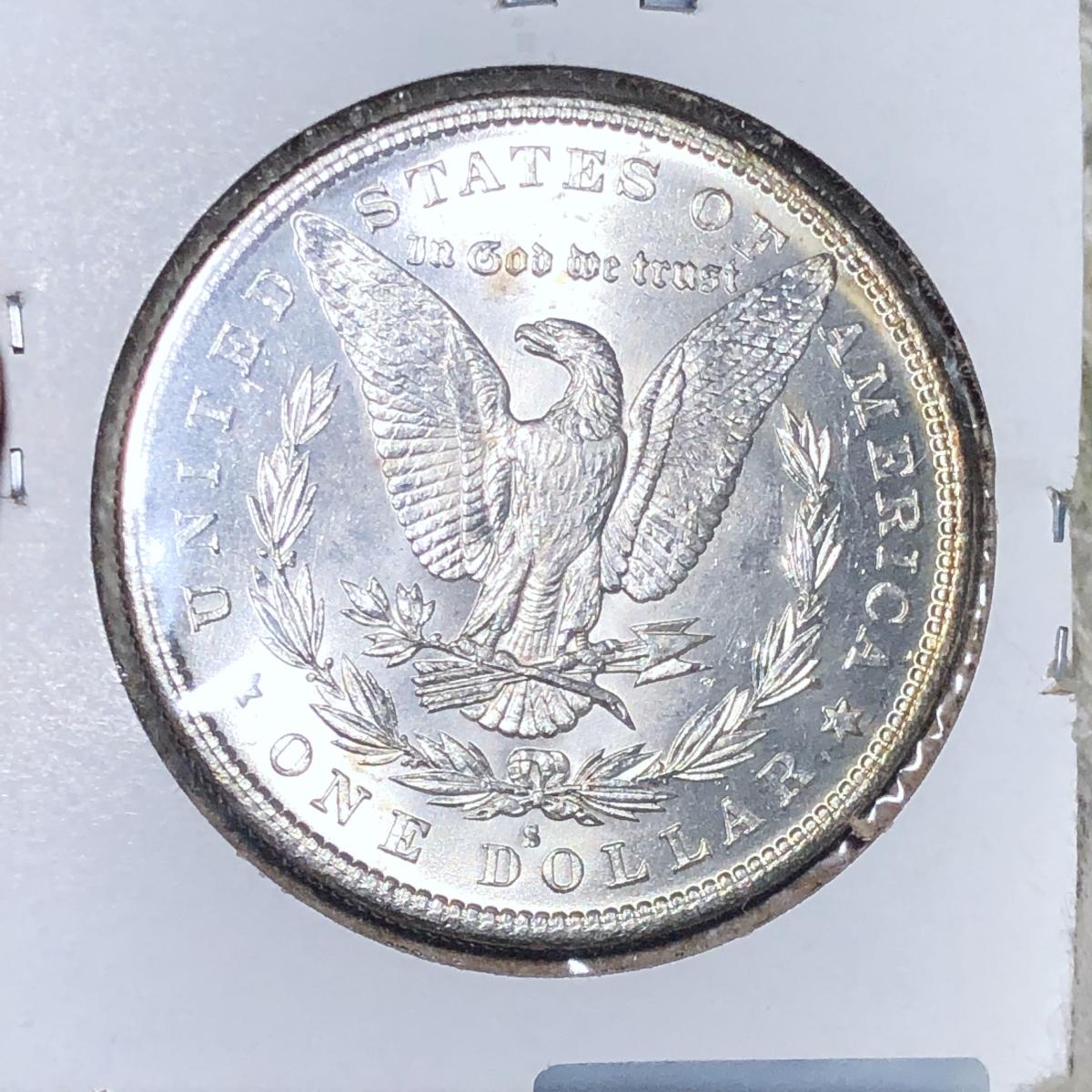 1882-S Morgan Silver Dollar GEM BU