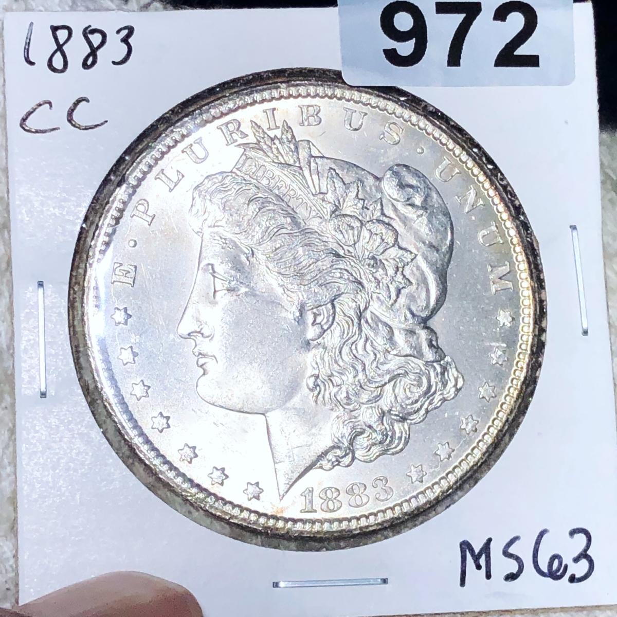 1883-CC Morgan Silver Dollar UNCIRCULATED