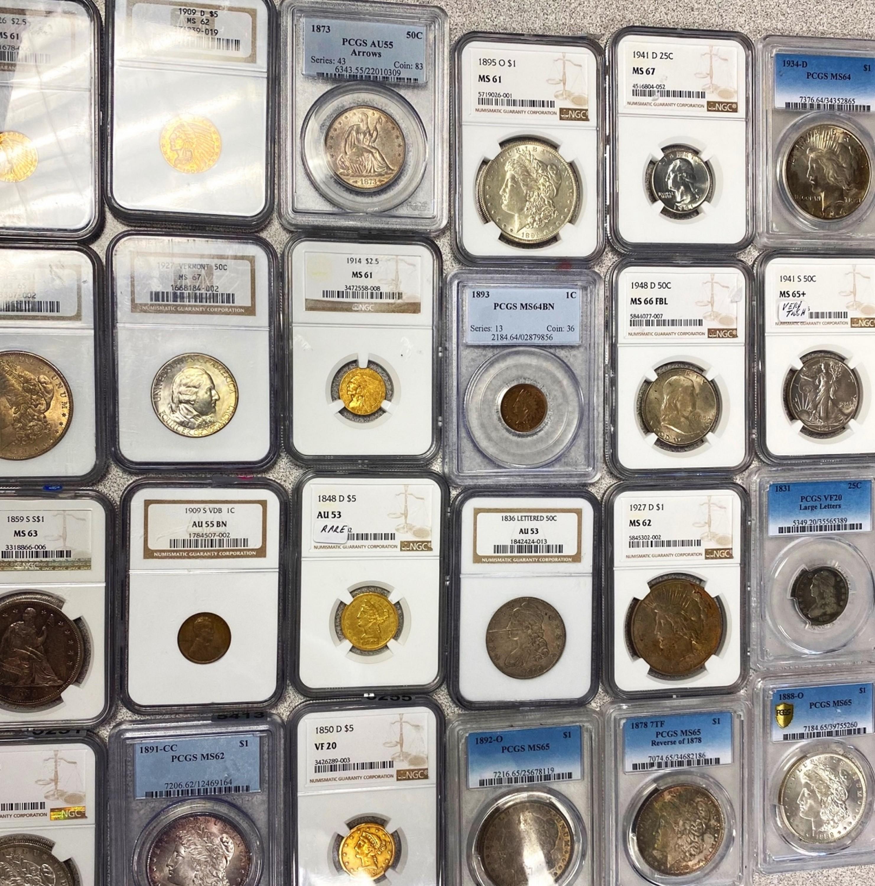 $10000 Wholesale Coin Lot Blowout Sale