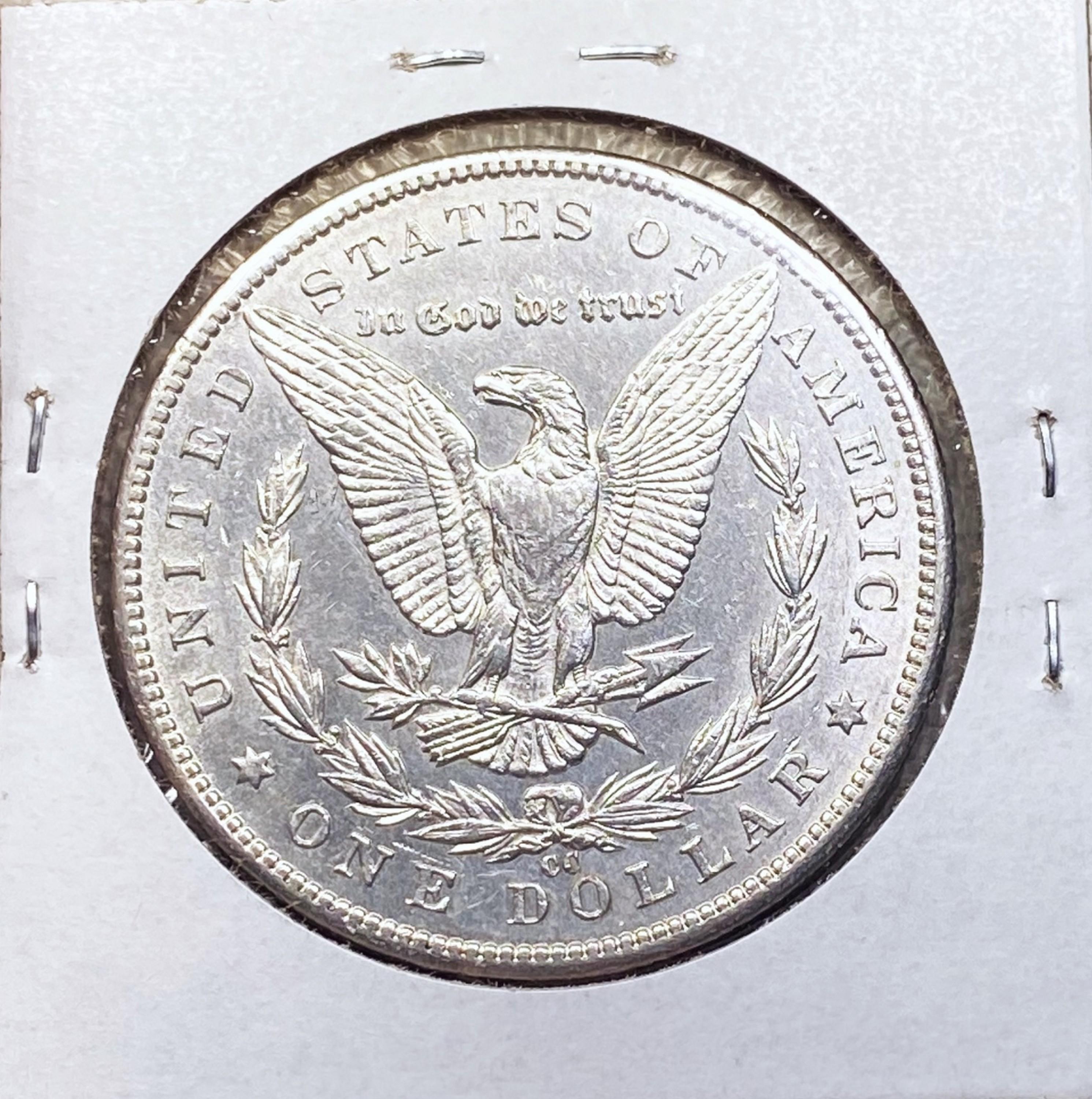 1892-CC Morgan Silver Dollar UNCIRCULATED