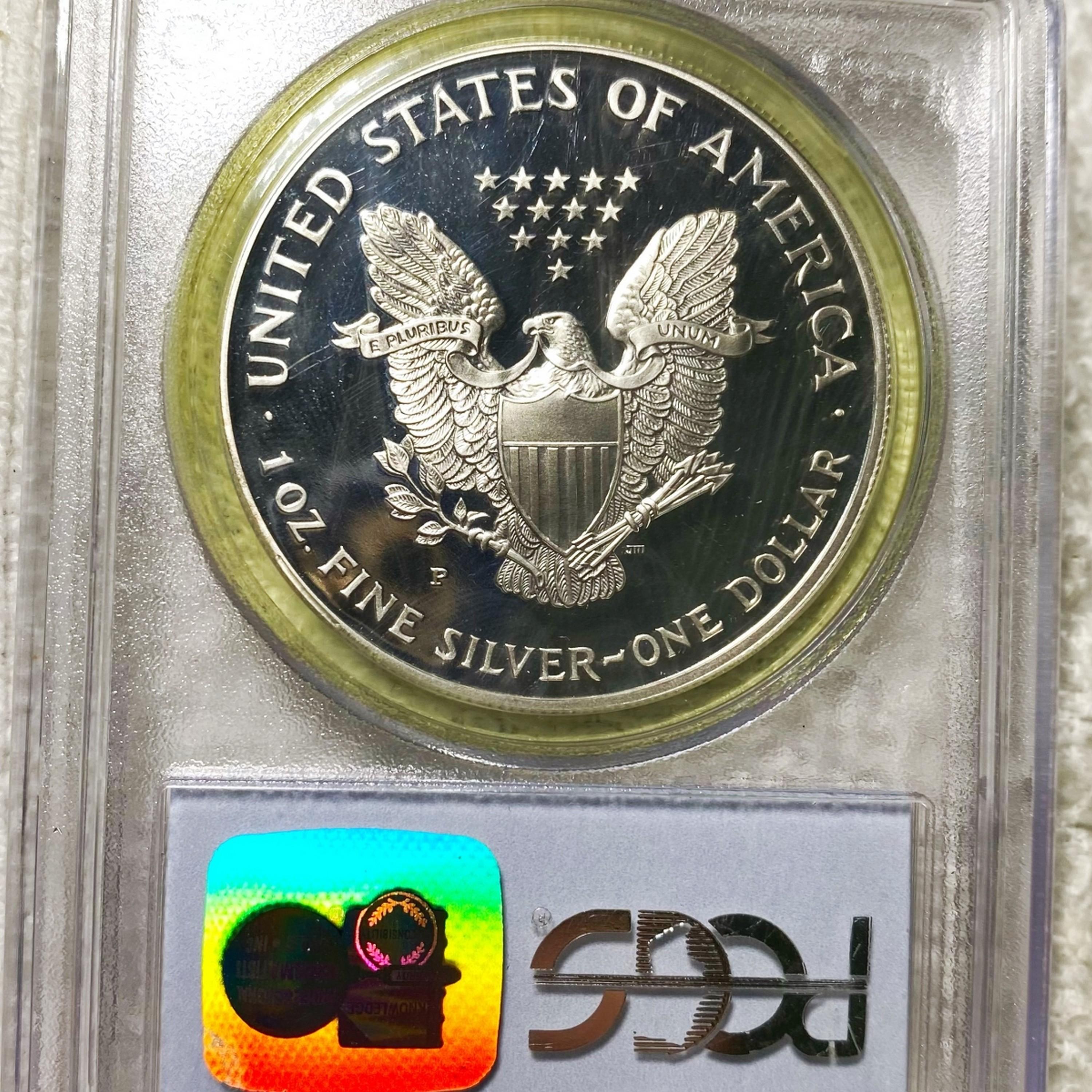 1998 Silver Eagle PCGS - PR 69 DCAM