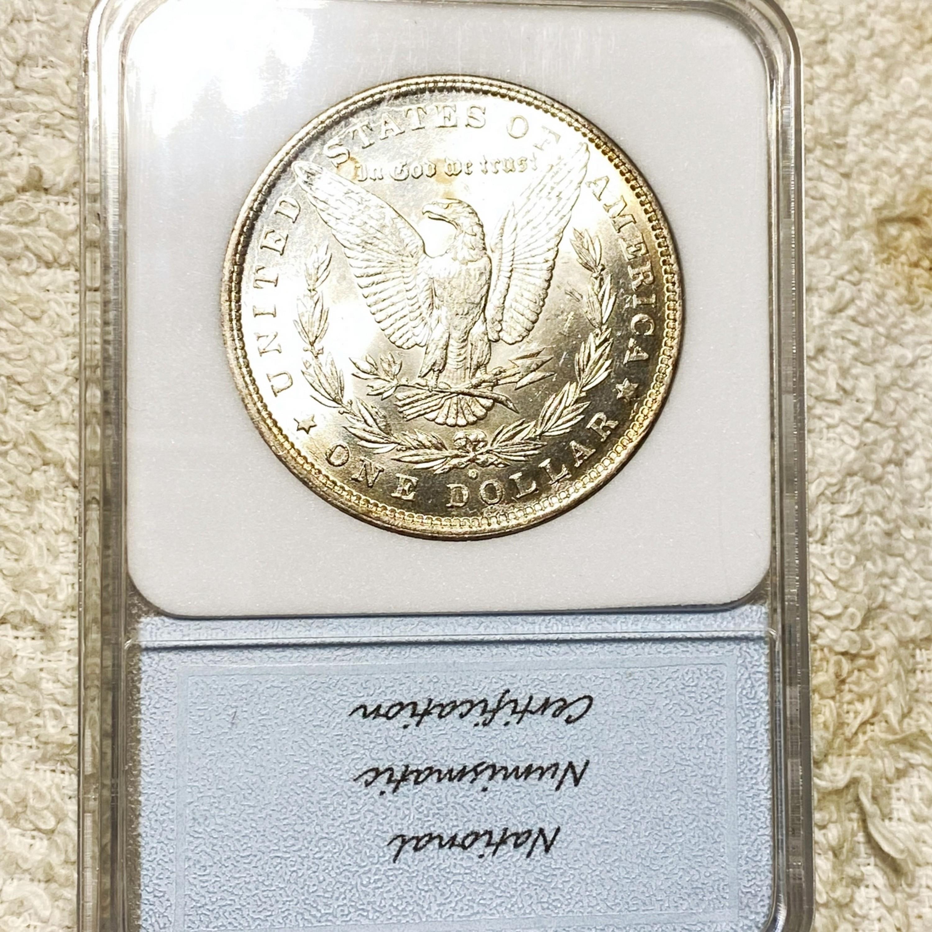 1880-O Morgan Silver Dollar NNC - MS65