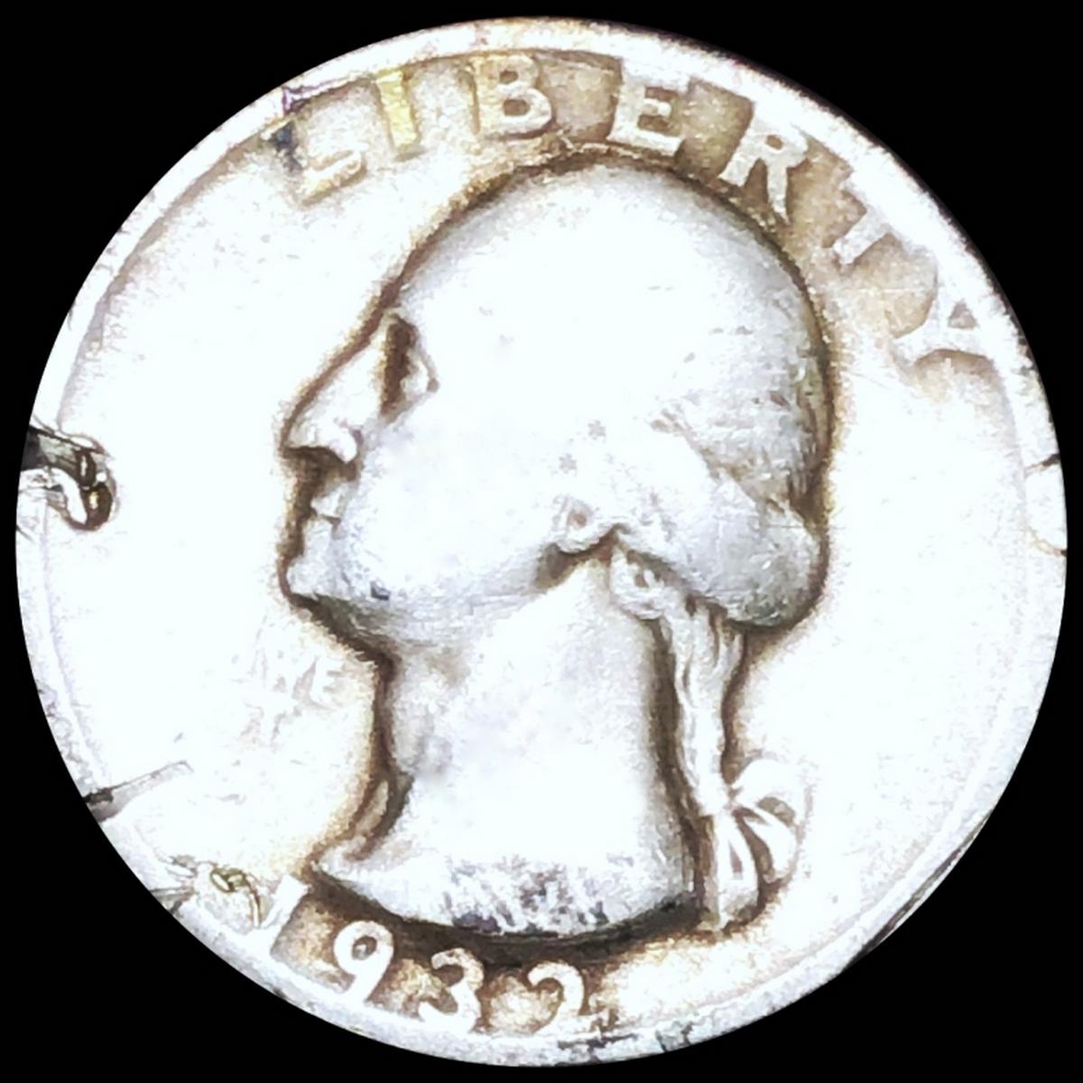 1932-S Washington Silver Quarter NICELY CIRC