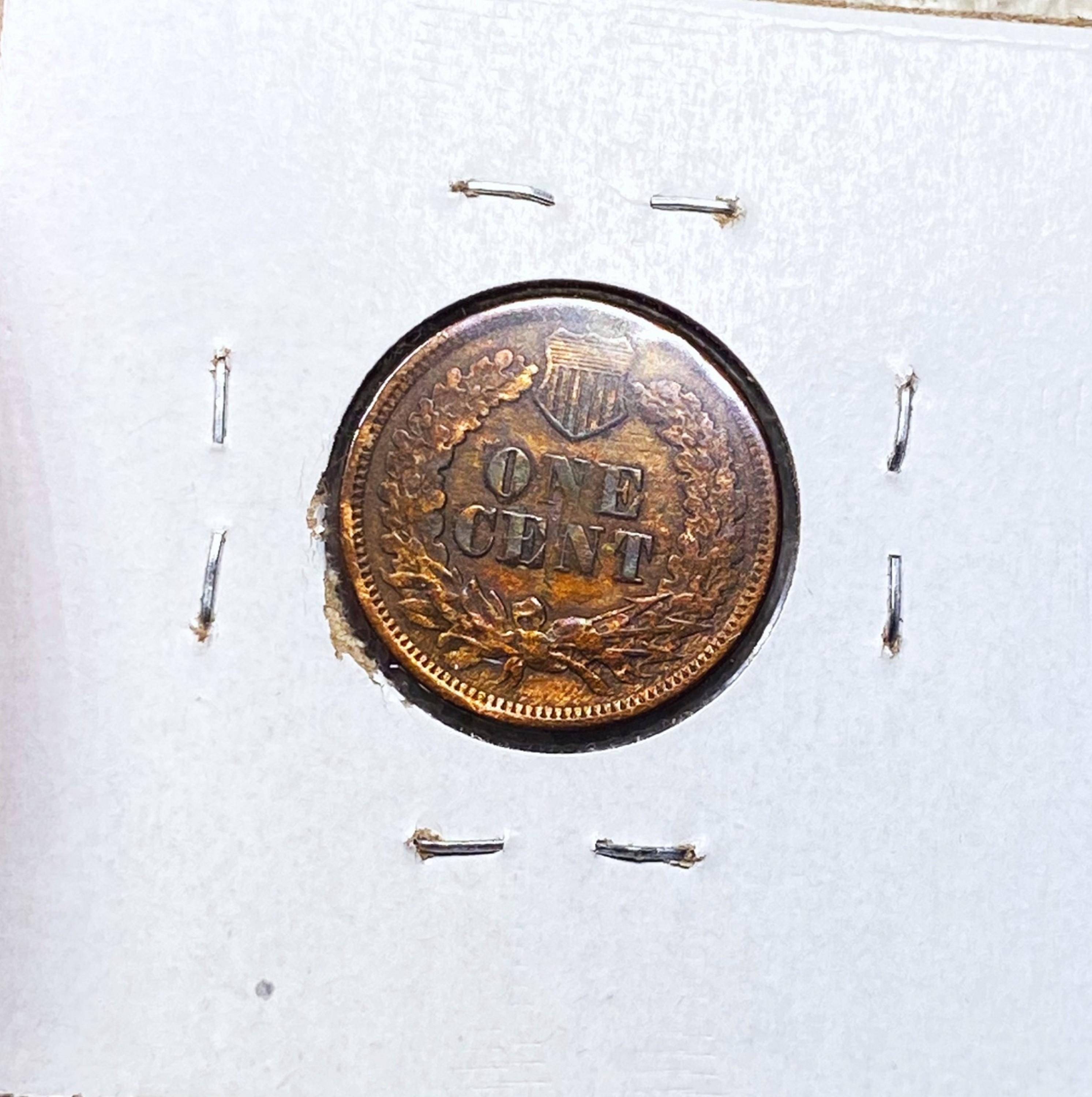 1877 Indian Head Penny CHOICE AU