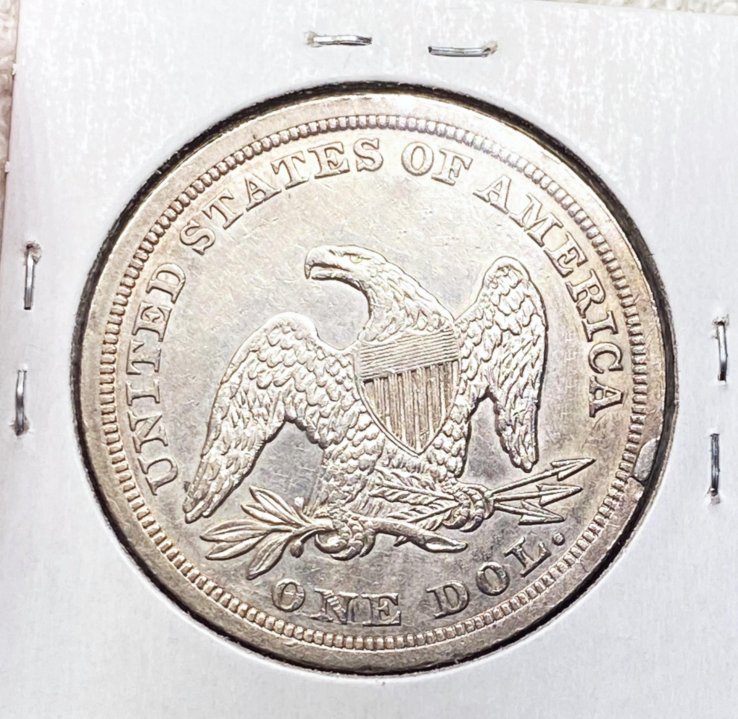 1847 Seated Liberty Dollar UNCIRCULATED