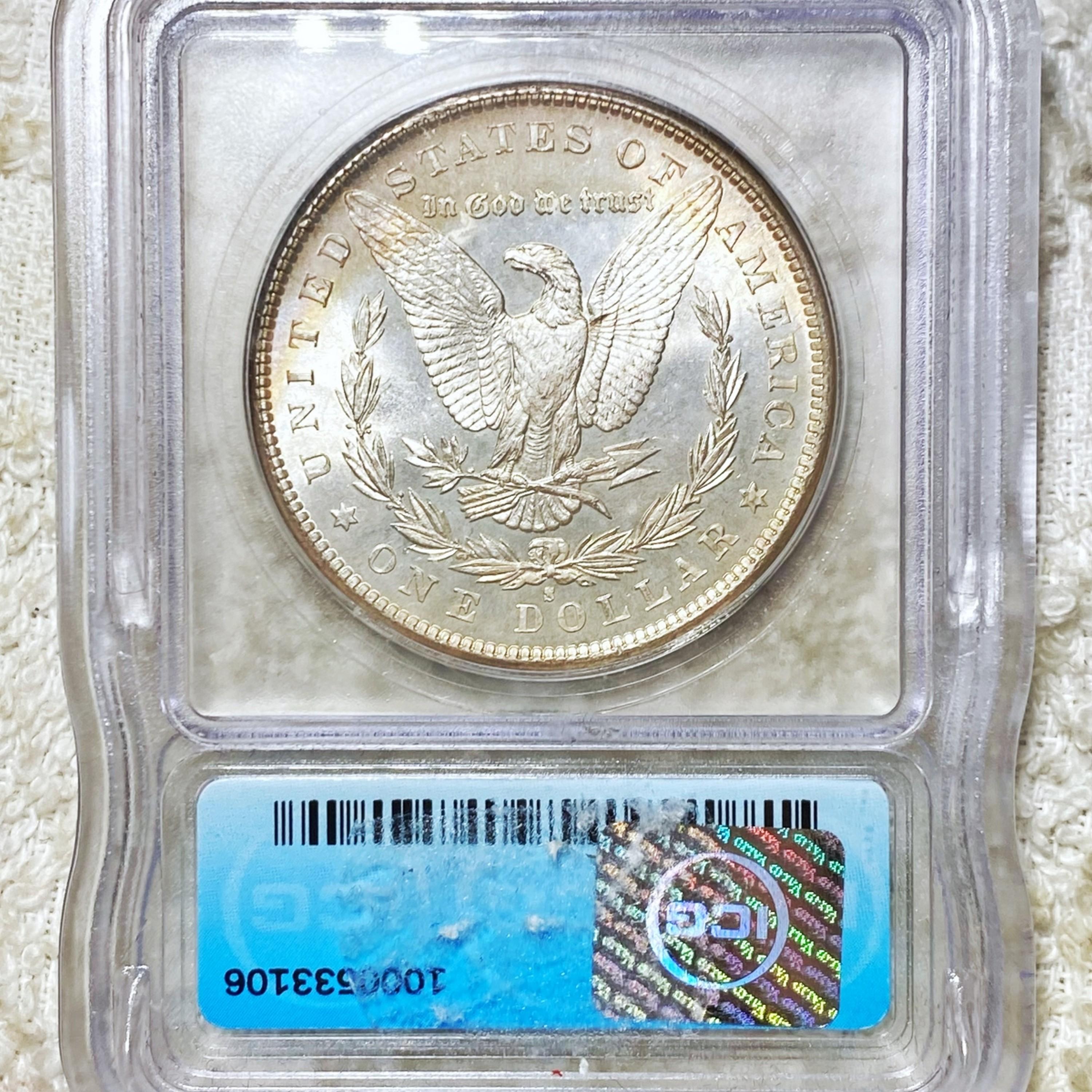 1881-S Morgan Silver Dollar ICG - MS66